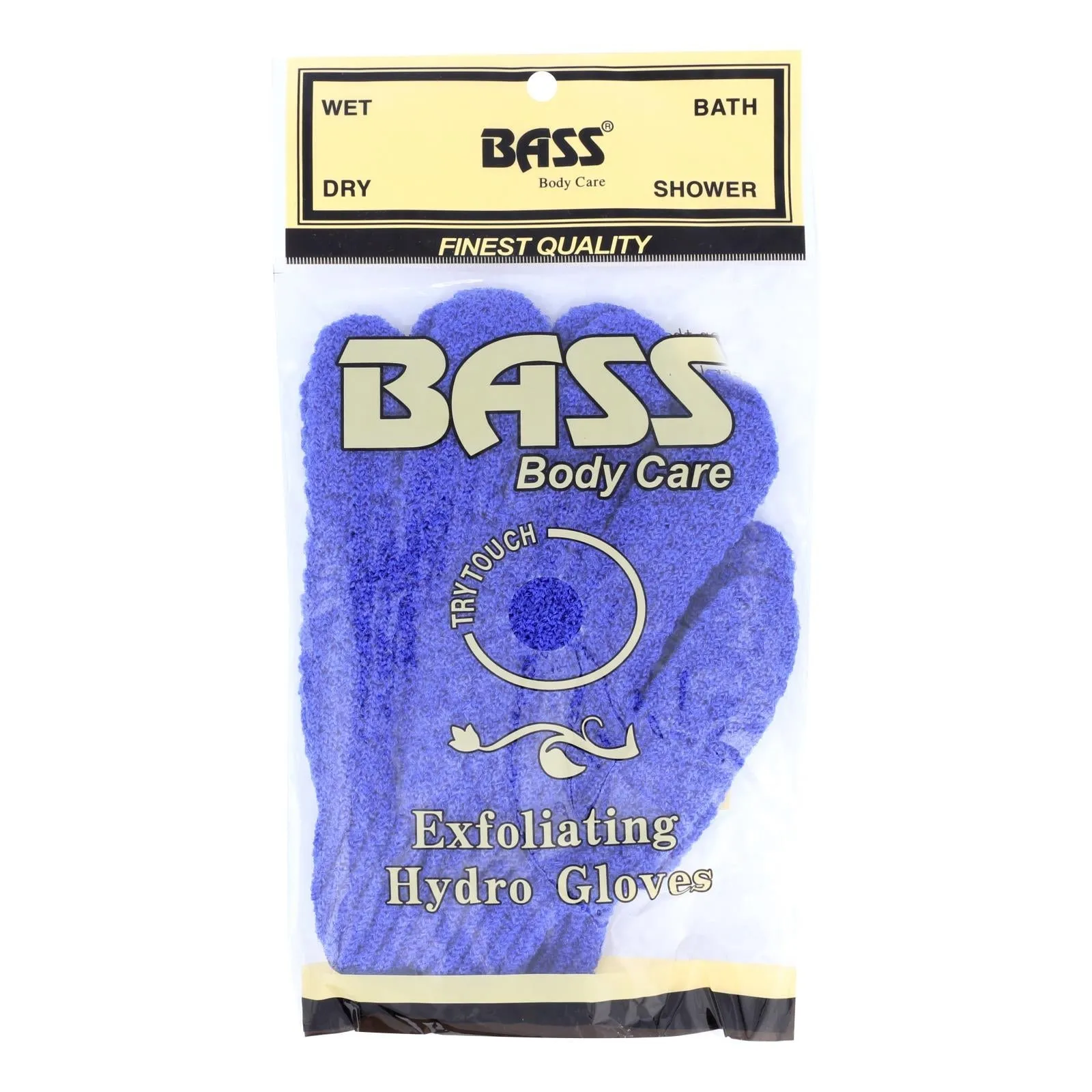 Bass Body Care Exfoliating Hydro Gloves for Smoother Skin