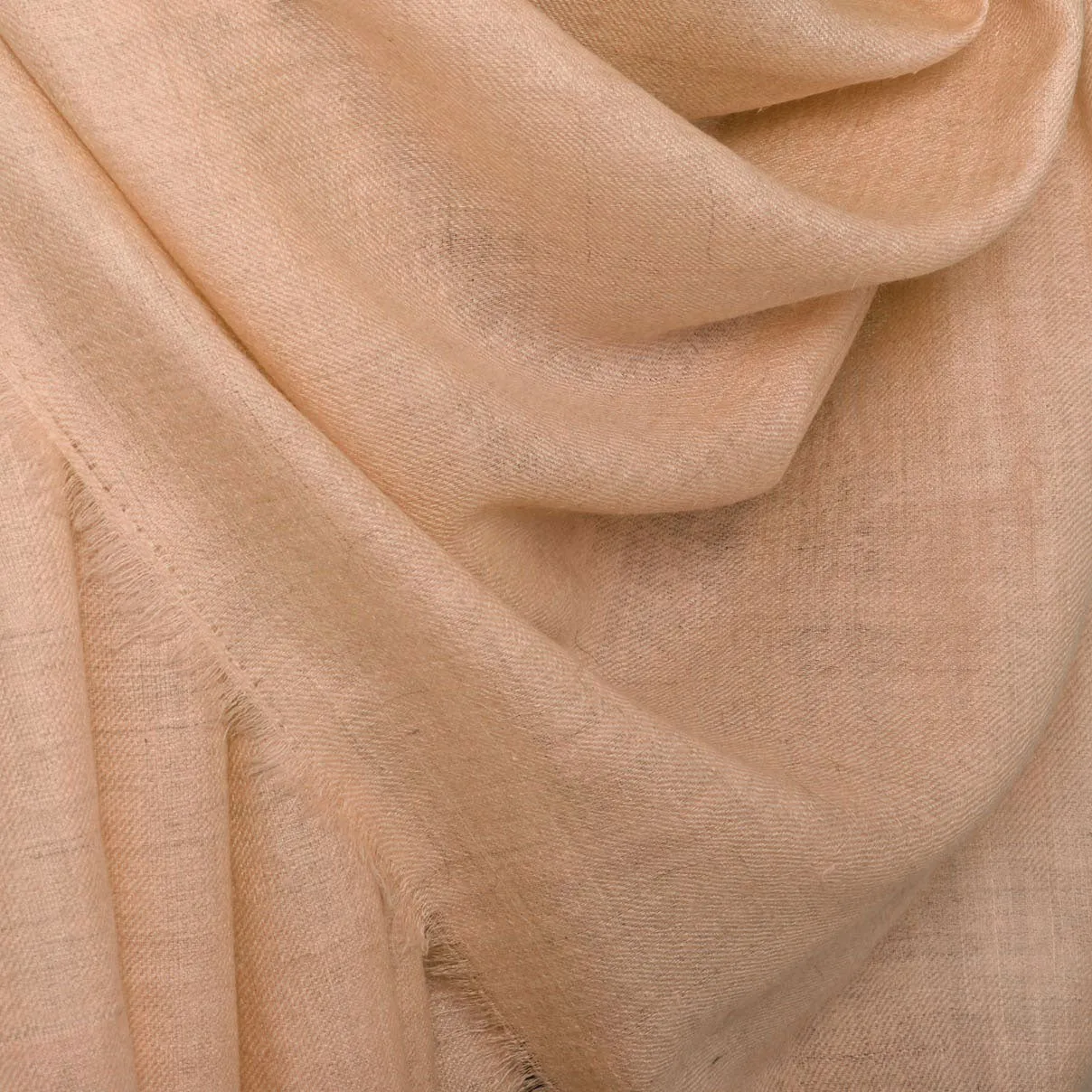 Beige Square Woolen Shawl