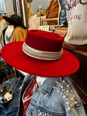 Blazze Cherry Sequins Band Hat