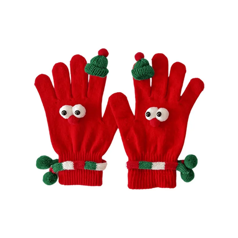 Christmas Gloves Funny Warm