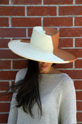 Drury Lane Hat in Cafe/ Ivory (Sold Out)