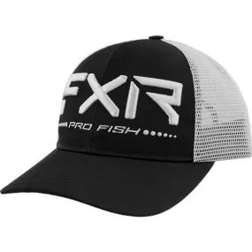 FXR Pro Fish Hat Black/White