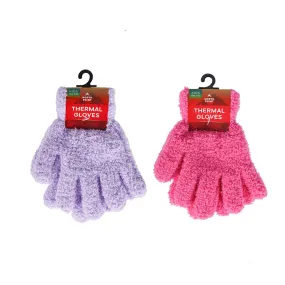 Girls Thermal Snow Soft Magic Gloves