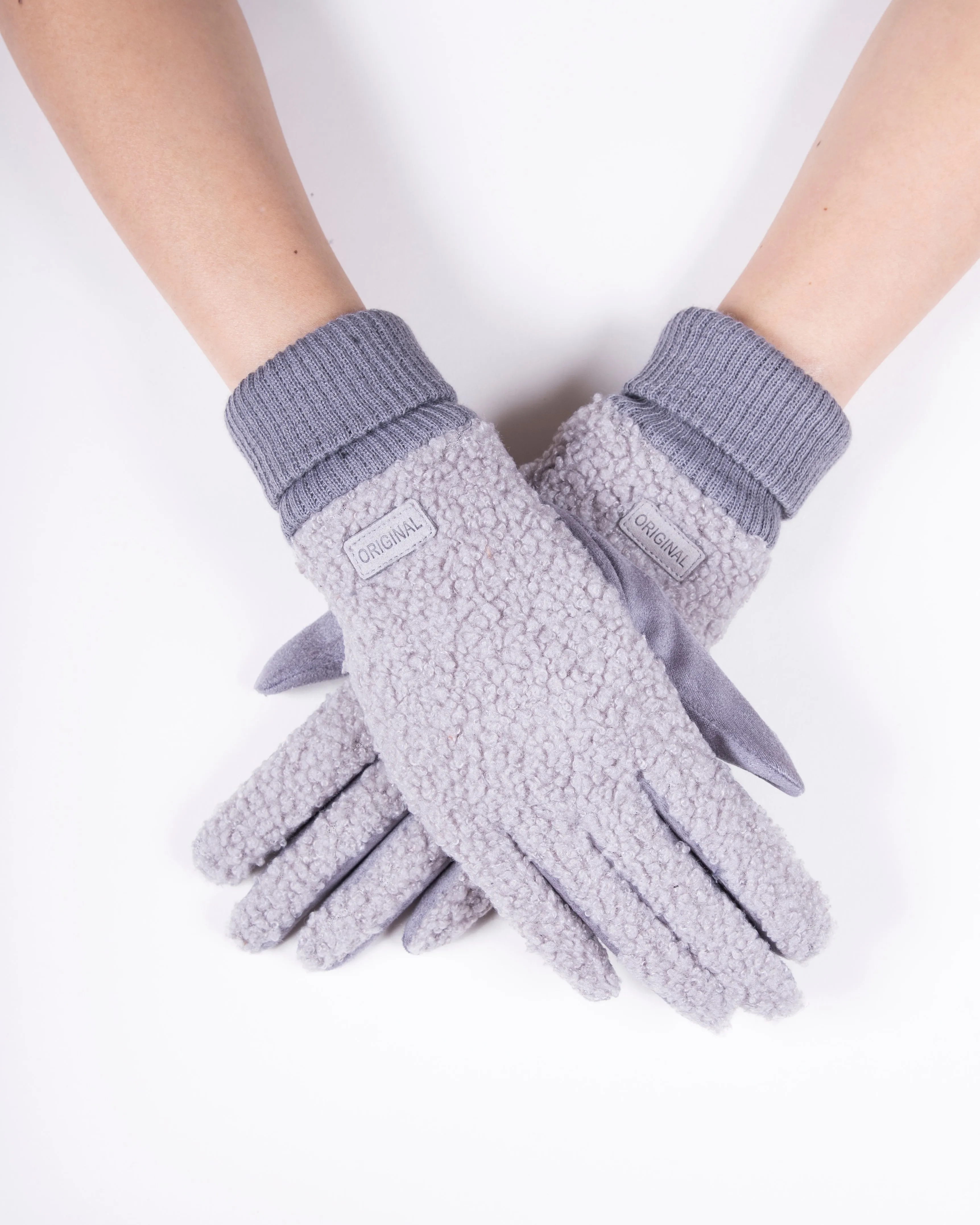 Gloves - Gray Lavendar