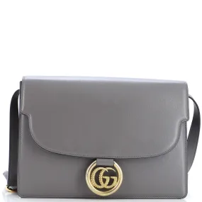 Gucci Gg Ring Shoulder Bag Leather