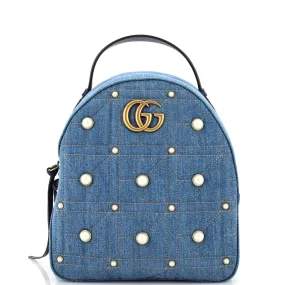 Gucci Pearly Gg Marmont Backpack