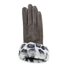 Leah Faux Suede Texting Glove