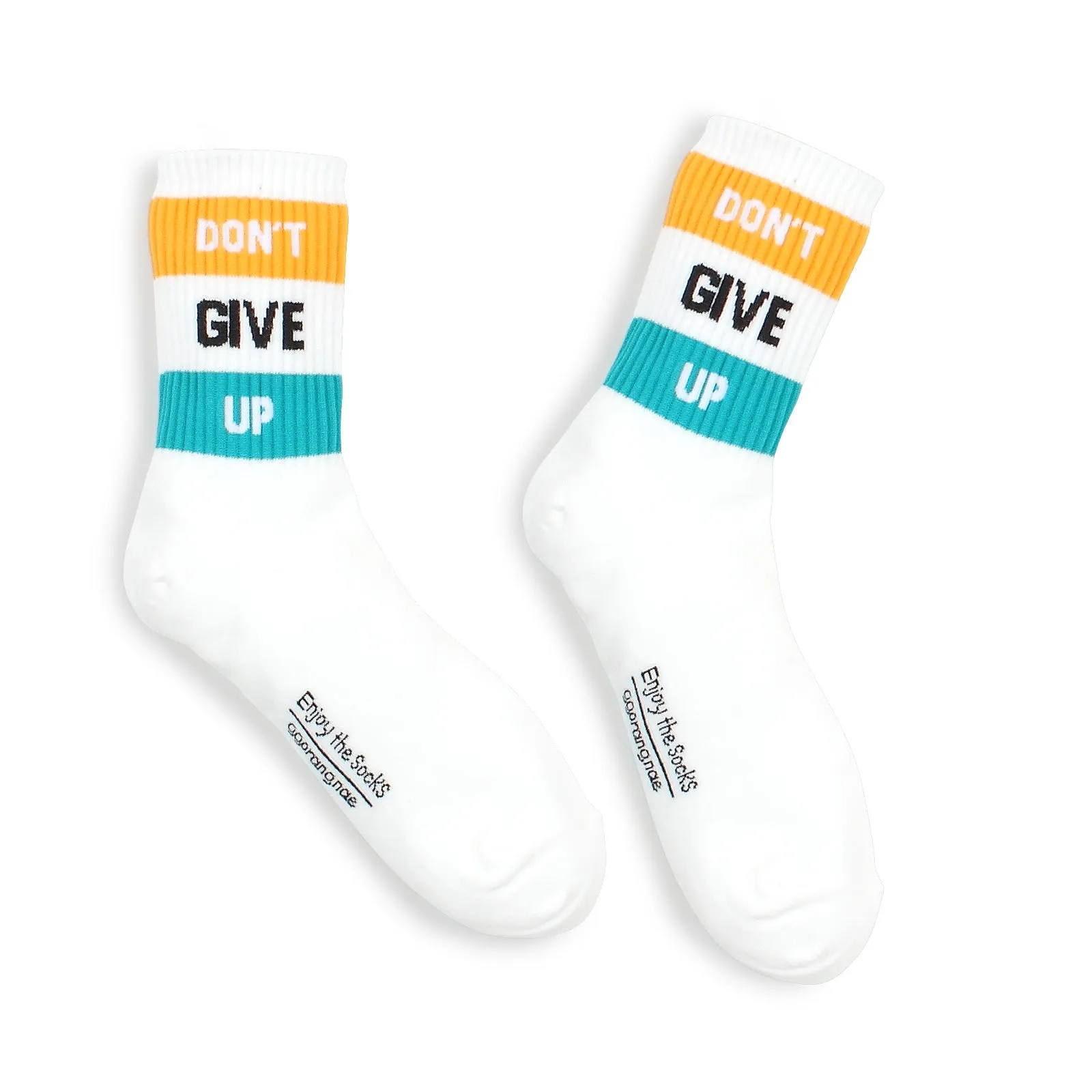 Message for U Rugby Stripe Street Fashion Socks (Crew 5pairs) NF15