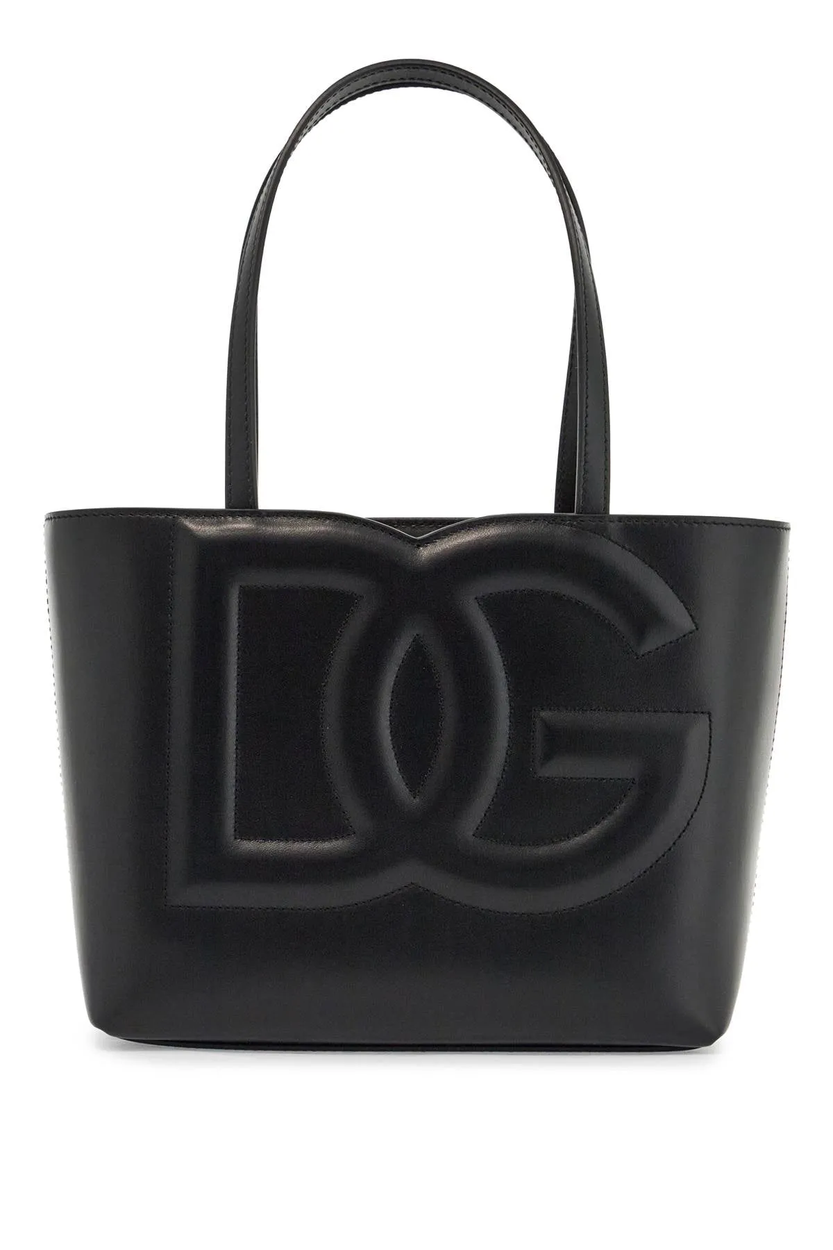 Rectangular Calfskin Shopper