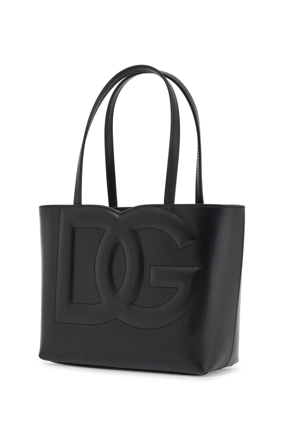 Rectangular Calfskin Shopper