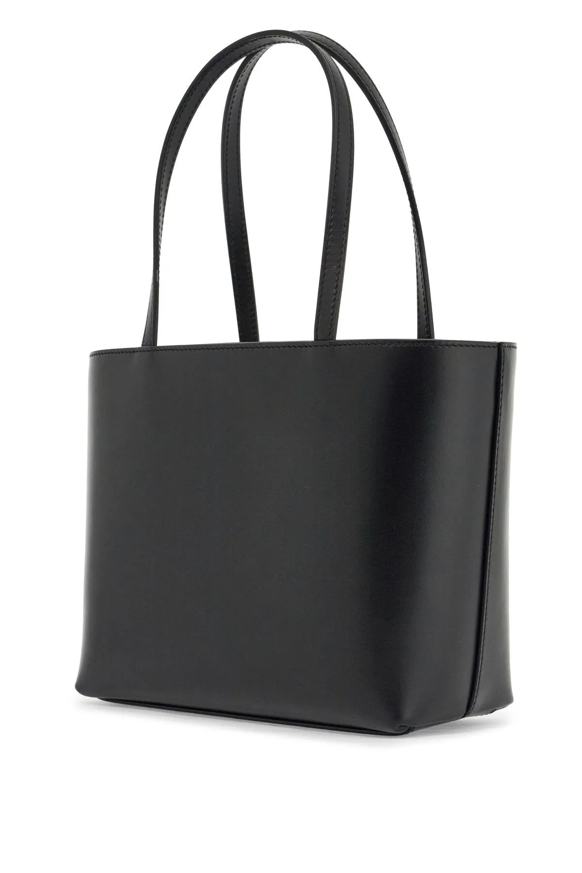 Rectangular Calfskin Shopper