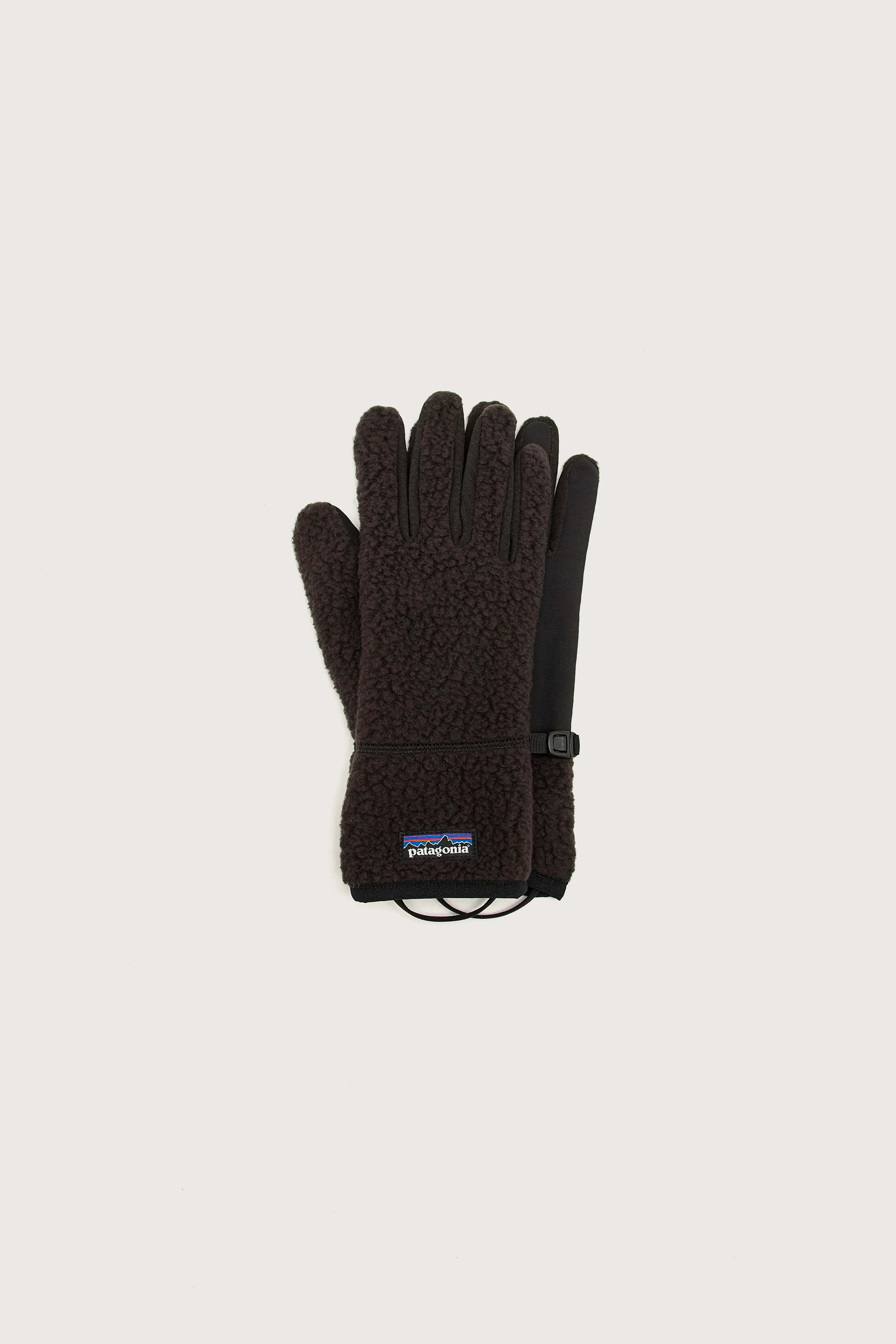 Retro Pile Fleece Gloves (242 / W / BLACK)