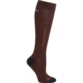 Schockemohle Ladies Sporty Winter Socks Wine