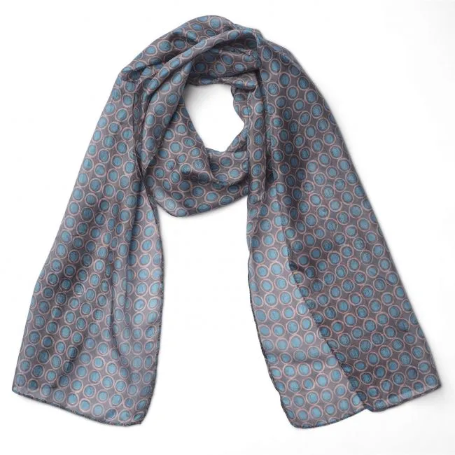 Silk Scarf - Ronda Grey