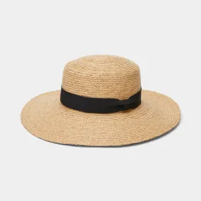 Straw Wide Brimmed Sun Hat