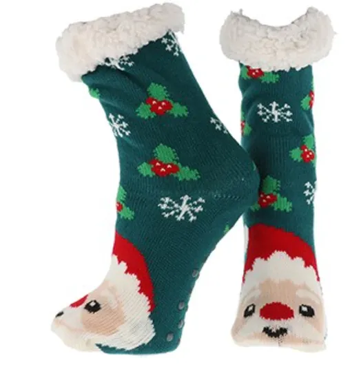 Super Warm Fluffy Christmas Style Socks (4 Colours)