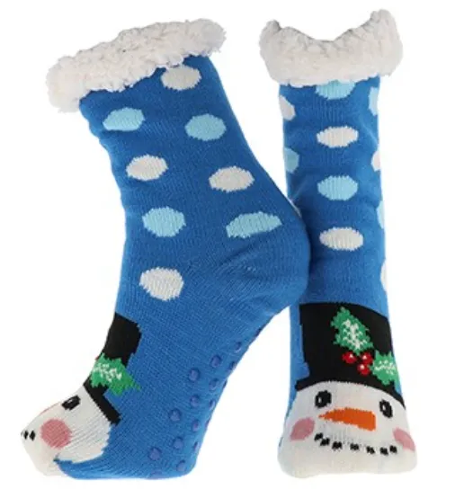 Super Warm Fluffy Christmas Style Socks (4 Colours)