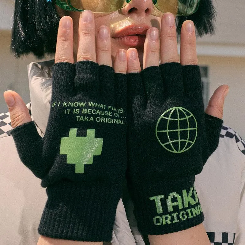 TAKA Original [ Eternet 001 ] fingerless gloves [ Pre Order Dec 15 ]