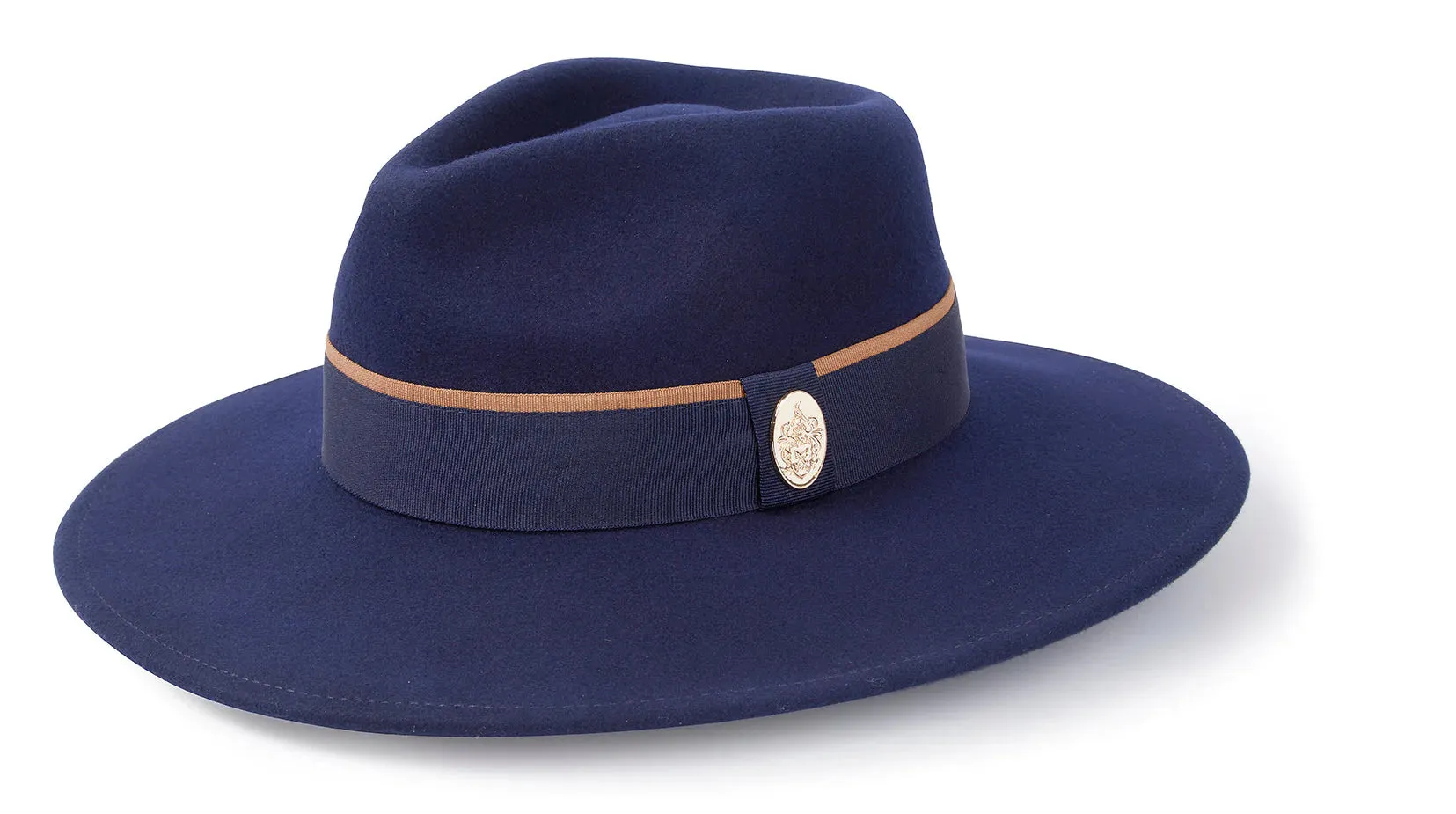 The Oxley Fedora Navy