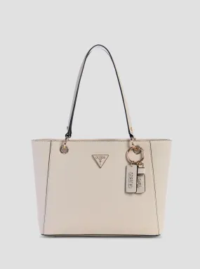 White Noelle Small Tote Bag